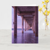 パープルドーンアットスクリプスピア カード (黄色い花)