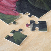 パープルドーンカメリアパズル11インチx 14インチ ジグソーパズル (側面)