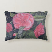 パープルドーンカメリアピロー アクセントクッション (正面)