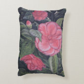 パープルドーンカメリアピロー アクセントクッション (裏面(縦))