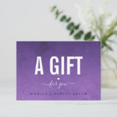 パープルナイトスカイ銀河系宇宙宇宙ハートラブ (スタンド正面)