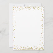 パープルナーシング卒業パーティー招待状 招待状 (裏面)