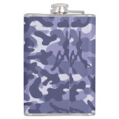 パープルネイビーカモフラージュ フラスク (裏面)