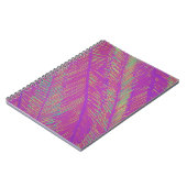 パープルネオンパーム ノートブック (左側)