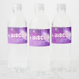 パープルネオンピンクラストディスコバチェロレッテ ペットボトルラベル