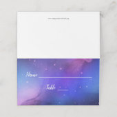 パープルネブラシナ結婚ルアートテーブルプレイス プレイスカード (外部開封)