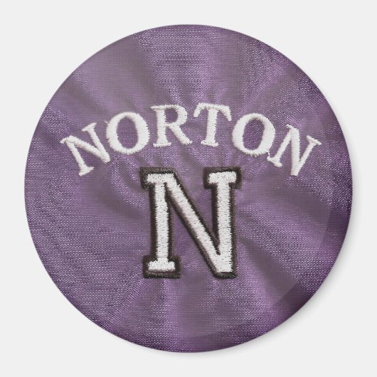 パープルノートン磁石 マグネット (正面)