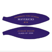 パープルハイスクールチーム選手のカスタム卒業 ミニバスケットボール (パネル)