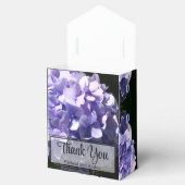 パープルハイドランジア パープルフラワー パープルフラル フェイバーボックス (オープン)