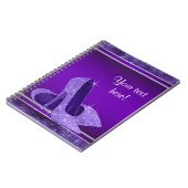 パープルハイヒールゲストブック ノートブック (左側)