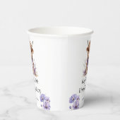 パープルハイランドカウバースデーパーティー 紙コップ (右)