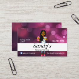 パープルハウスキーピング 名刺