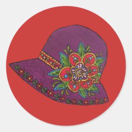 パープルハット ラウンドシール