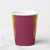 パープルハッピーディワリ 紙コップ (左)