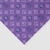 パープルハロウィーンルイヴィトン模様 薄葉紙 (詳細)