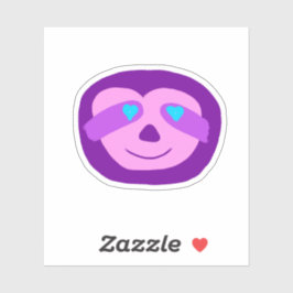 パープルハートアイズスロース シール