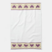 パープルハートキッチンタオル キッチンタオル (縦)