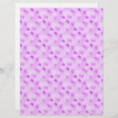 パープルハートスクラップブック紙 (正面/裏面)