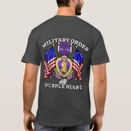 パープルハート章軍事勲章 Tシャツ