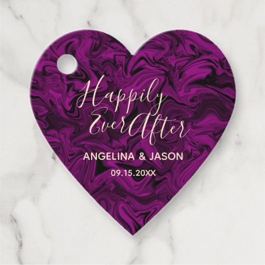 パープルハート結婚ズ フェイバータグ (正面)