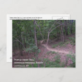 パープルハート・トレイル ポストカード (正面/裏面)