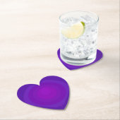 パープルハート ペーパーコースター (インサイチュ)