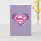 パープルハートSシールド カード (黄色い花)