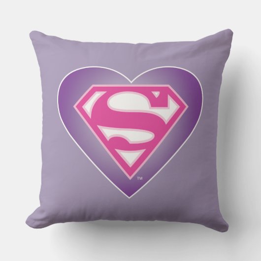 パープルハートSシールド クッション (正面)