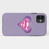 パープルハートSシールド Case-Mate iPhoneケース (裏面(横))