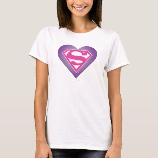 パープルハートSシールド Tシャツ (正面)