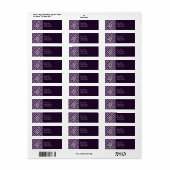 パープルバイオリン ラベル (フルシート)