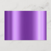 パープルバイオレットクリスタルウェディングホテル宿泊3 エンクロージャーカード (裏面)