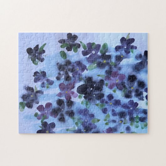 パープルバイオレットパズル ジグソーパズル (横)