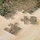 パープルバイク|ラベンダーフィールド ジグソーパズル (側面)