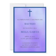 パープルバウティゾインビタシオン/バプテスマ招待状