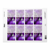 パープルバウブル'へ…から'ギフトラベルポートレート ラベル (フルシート)