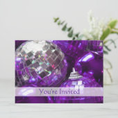 パープルバウブルズ「招待されました」 招待状 (スタンド正面)