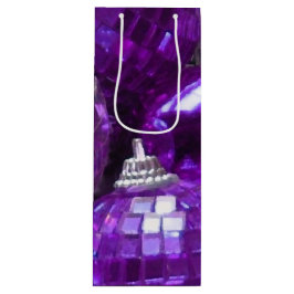 パープルバウブル抱き枕ワイン ワインギフトバッグ