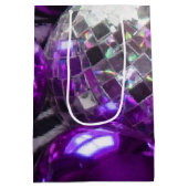 パープルバウブル抱き枕媒体 ミディアムペーパーバッグ (裏面)