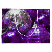 パープルバウブル抱き枕 ラージペーパーバッグ (裏面)