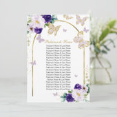 パープルバタフライキンセアニェラパドリノスデオナー 招待状 (スタンド正面)