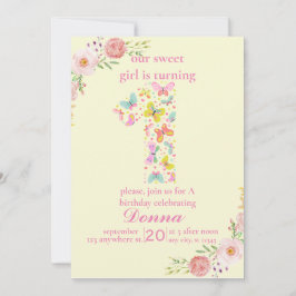 パープルバタフライ オリリトルバタフライ 招待状