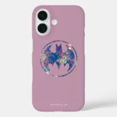 パープルバラこうもり信号 Case-Mate iPhoneケース (裏面)