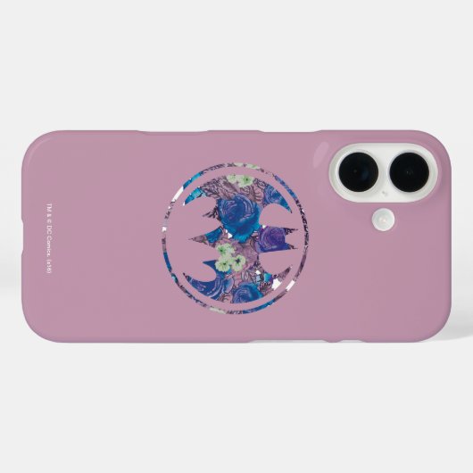 パープルバラこうもり信号 Case-Mate iPhoneケース (裏面 (横))