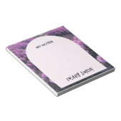 パープルバラガーデン ノートパッド (アングル)