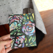 パープルバラコラージュ ポストカード