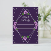 パープルバラシルバージオメトリックスウィート16 アドバイスカード (スタンド正面)