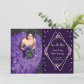 パープルバラシルバージオメトリックスウィート16 セーブザデート (スタンド正面)