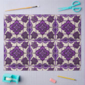 パープルバラビューティフルモダンコレクション 薄葉紙 (クラフト)