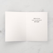 パープルバラマザーズの日 箔グリーティングカード (内側レイダウン)